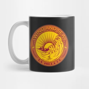 WIND AND SEA SURFING LA JOLLA CALIFORNIA Mug